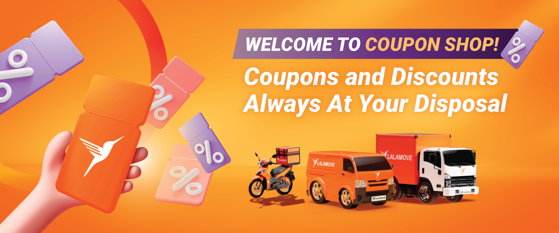 Lalamove Singapore Coupon Shop
